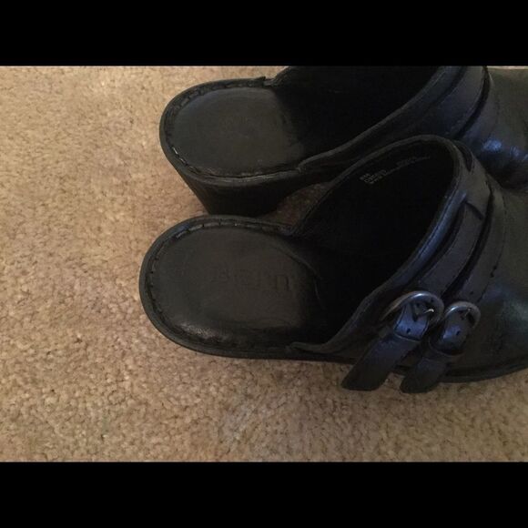 B. O. C. Born Concept Black Leather Buckle Strap - Picture 3 of 6